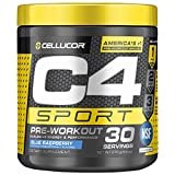 C4 Sport Pre Workout Powder Blue Raspberry