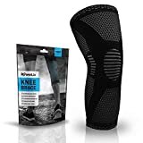 NON-RESTRICTING POWERLIX COMPRESSION KNEE SLEEVE - BEST KNEE BRACE FOR MEN & WOMEN REVIEW