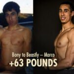 before and after mass gainer