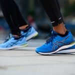 Asics Gel Cumulus 20 GTX on feet
