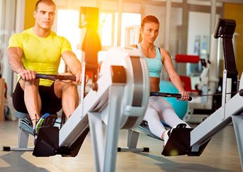 Compact Rowing Machine